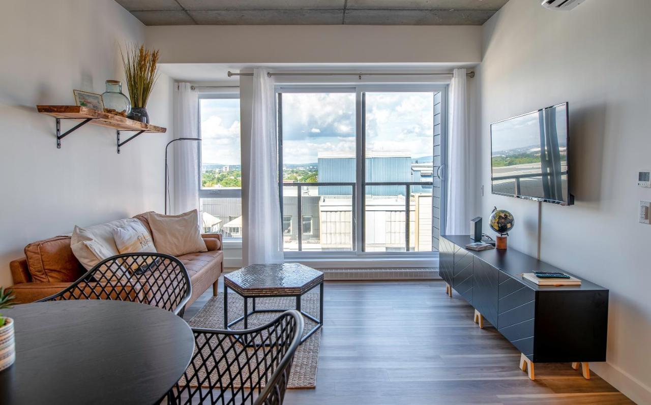 Le 908, Suberbe Condo Neuf Avec Piscine Quebeque Exterior foto